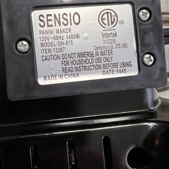 Sensio Bella Panini maker - Picture 2 of 5